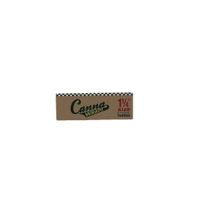 Canna Wraps 32 leaves pack for rolling, natural tobacco flavor.