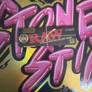 Raw Classic Black 1 1/4 50 pack