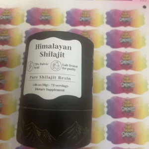 Himalayan Shilajit 75% Fulvic Acid Lab Tested Purity 1Oz Pure Shilajit Resin For Help Men’s Performance