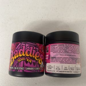 Baddies Run LA By Backpack Boyz (Indica/Hybrid) 29% (Night Menu Only)