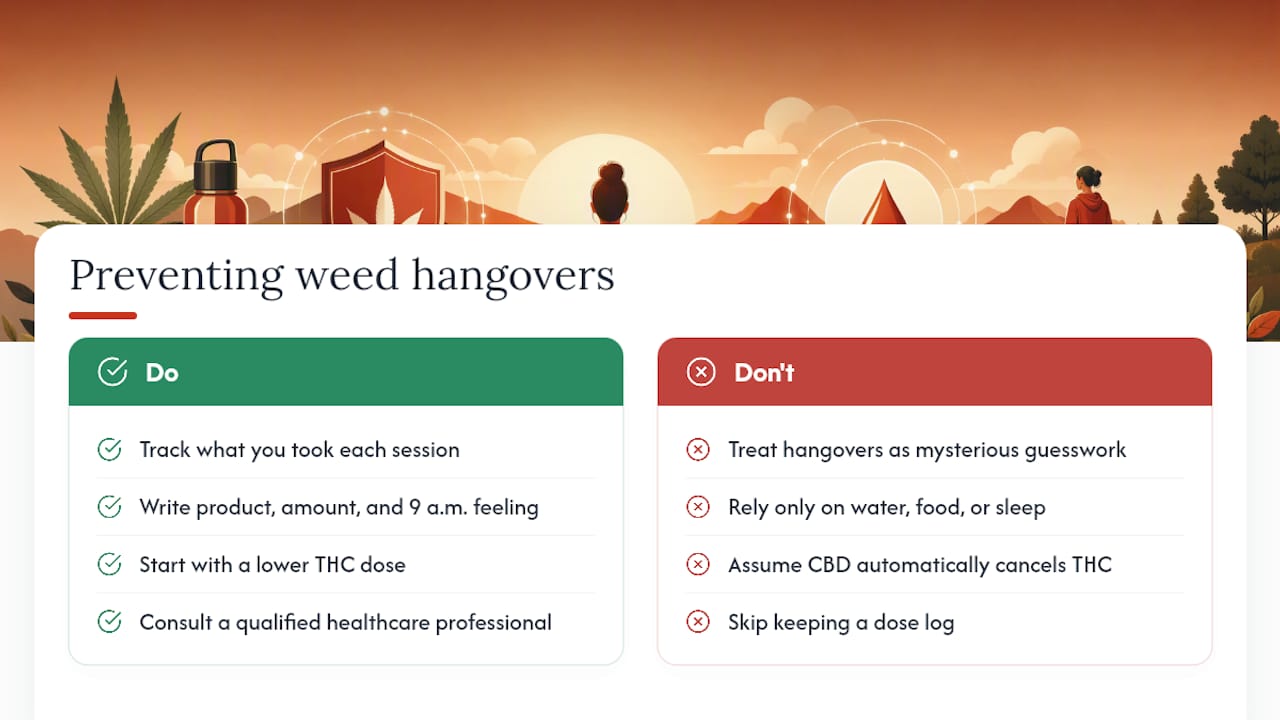 The Real Problem Isn't the Hangover, It's the Guesswork — overview diagram