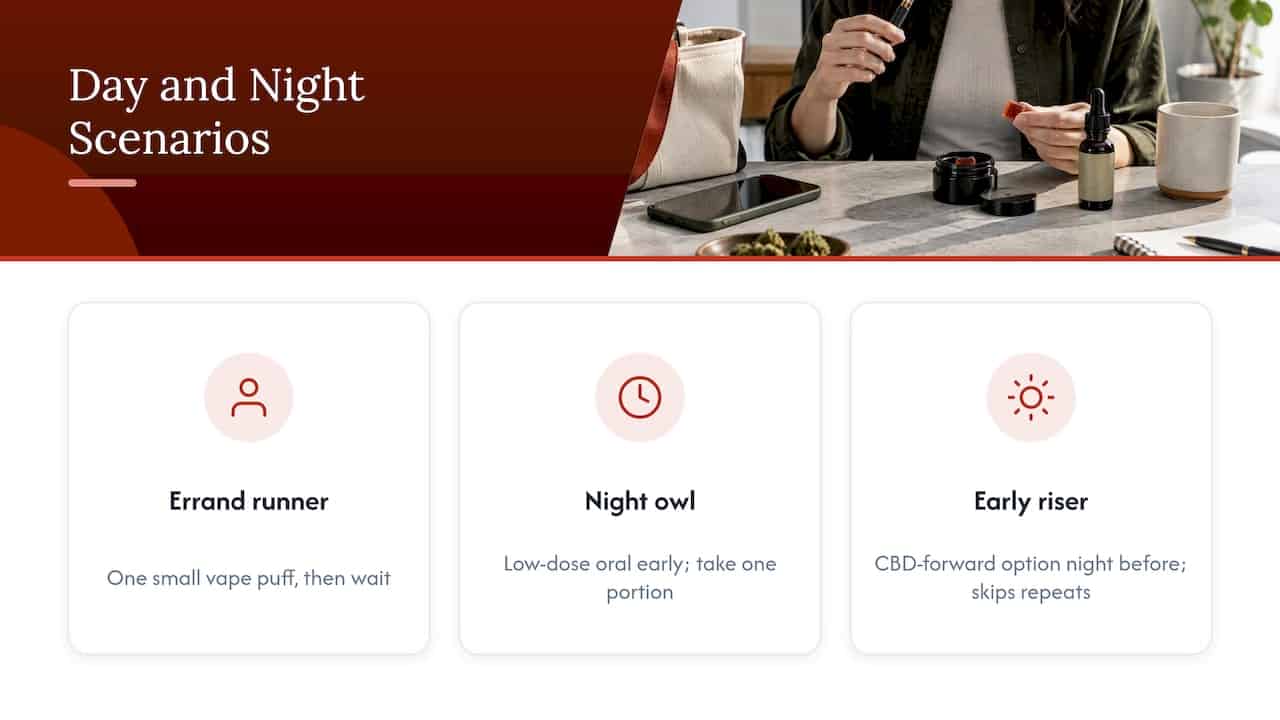 What do real day and night scenarios look like? — overview diagram